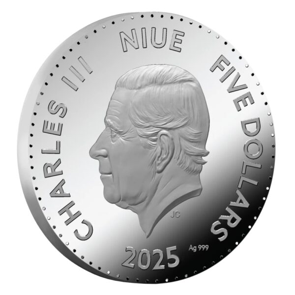 Sidabrinė moneta „Gyvatės metai 2025“ 2 oz